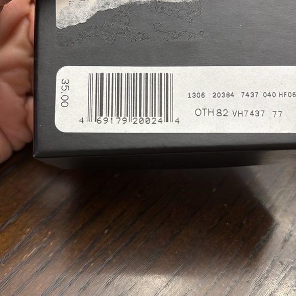 NWT men’s / women’s tie clip silvertone checkered cut out - Picture 4 of 5